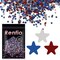 USA Glitter, 1.75 Oz/50g USA Accessories, Star Confetti Star Glitter for Resin Sparkle Chunky Glitters Sequins for USA Themed America Patriotic 4th of July Independence Day - Red White Blue
